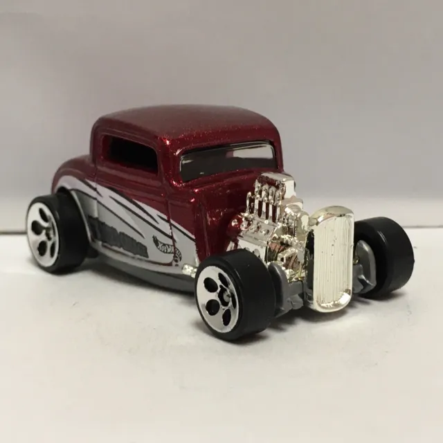 Hot Wheels Red ‘32 Ford 1:64 Scale Diecast Toy Car Model Mattel