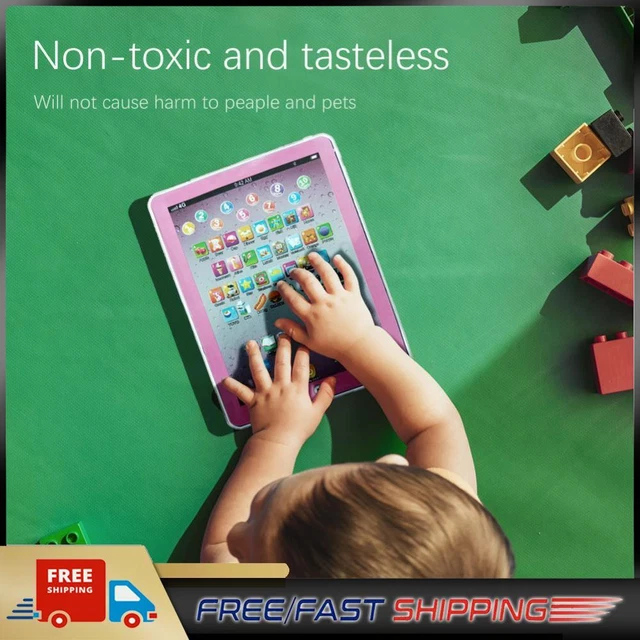 Learning Machine Tablet English Educational Toy for Toddlers Kids (Pink)