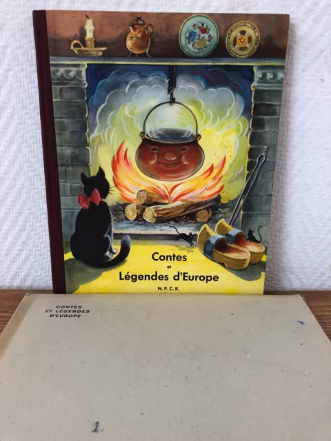 Album Complet NPCK Nestlé Peter Cailler Kohler CONTES LEGENDES D'EUROPE 1 (1947)