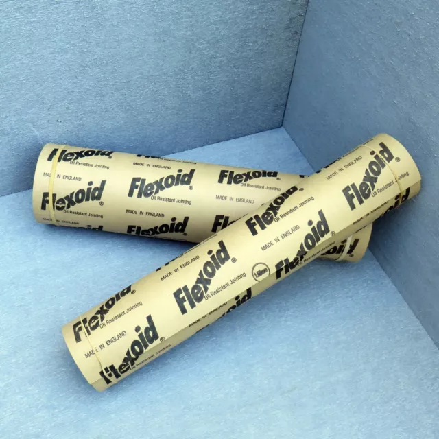 Genuine Flexoid® Gasket Paper Material - 500mm Wide Rolls - Various Thicknesses