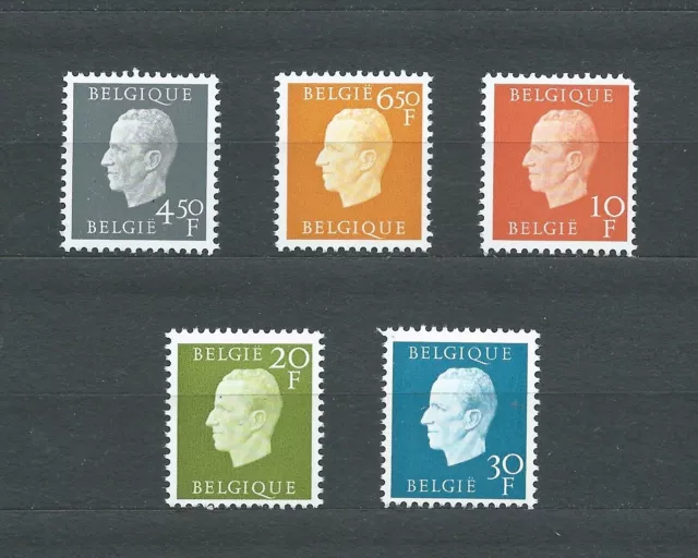 BELGIË BELGIQUE - 1976 YT 1806 à 1810 - TIMBRES NEUFS** MNH LUXE