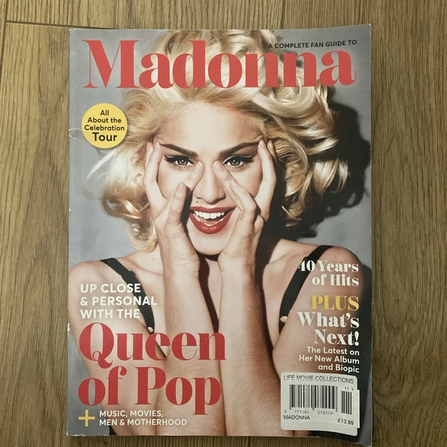 LIFE MOVIE COLLECTIONS magazine 2024, Madonna Queen Of Pop £13.00