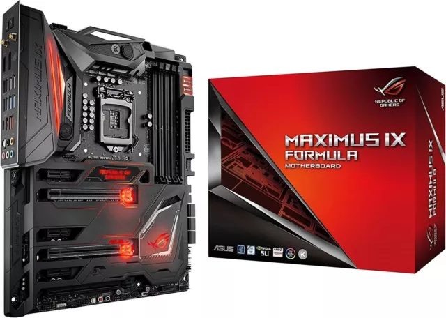 Asus Rog Maximus IX Formula Z270 Lga1151 Gaming Mainboard