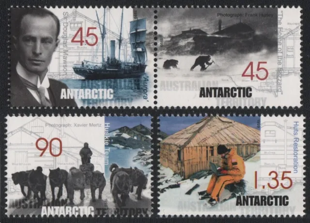 AAT / Austral. Antarktis 1999 - Mi-Nr. 119-122 ** - MNH - M. Dawson (I)