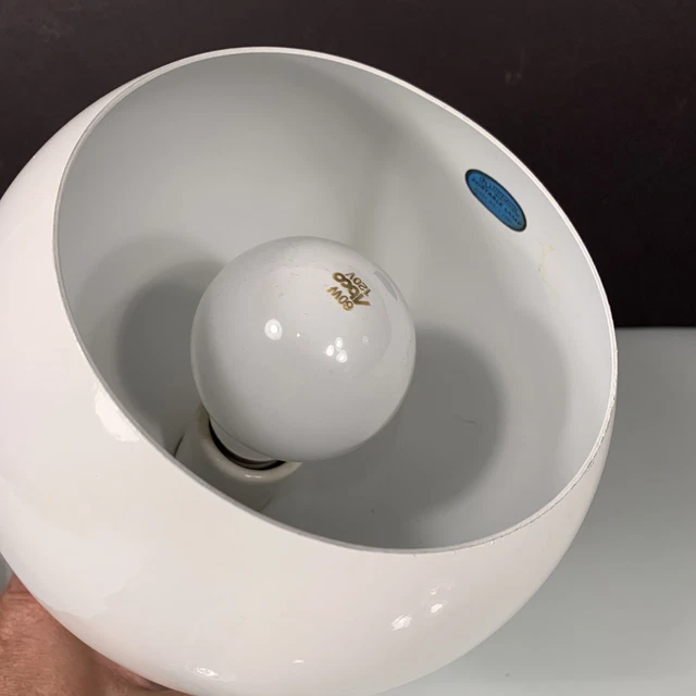 Vintage Mid Century Modern Rare Remcraft Ball, Globe Sconce 1958 Metal 3