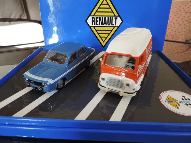 Coffret Norev 1/43 - Renault Gordini : R12 + Estafette Assistance - Occasion
