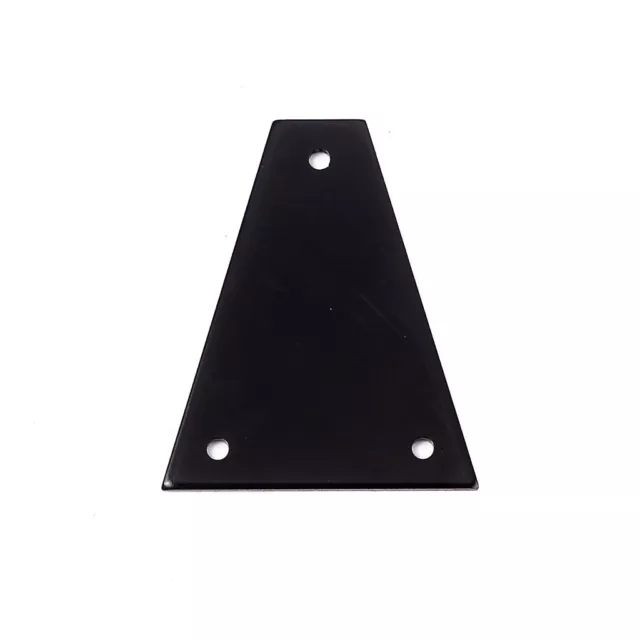 Schwarze leere Legierung Truss Rod Cover für Jackson Gitarre MACHEN SIE IHR