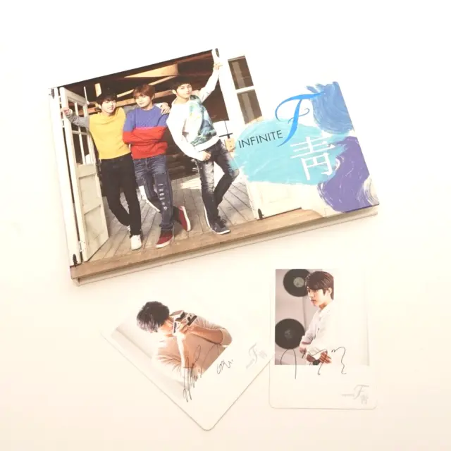 Infinite F-[Blue] Sealed K-POP 1st Single Album CD+Booklet+2p PhotoCard