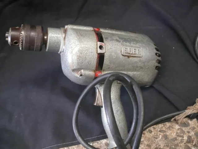 Sher Powermatic 2 speed drill  220/250v  Australian made 2