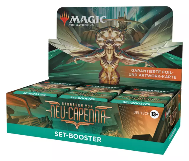 Magic the Gathering MTG - Straßen von Neu-Capenna - Set Display - Deutsch