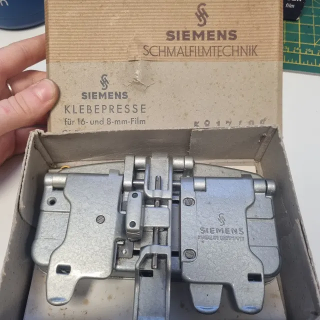 Empalme de película vintage Siemens - caja original e instrucciones