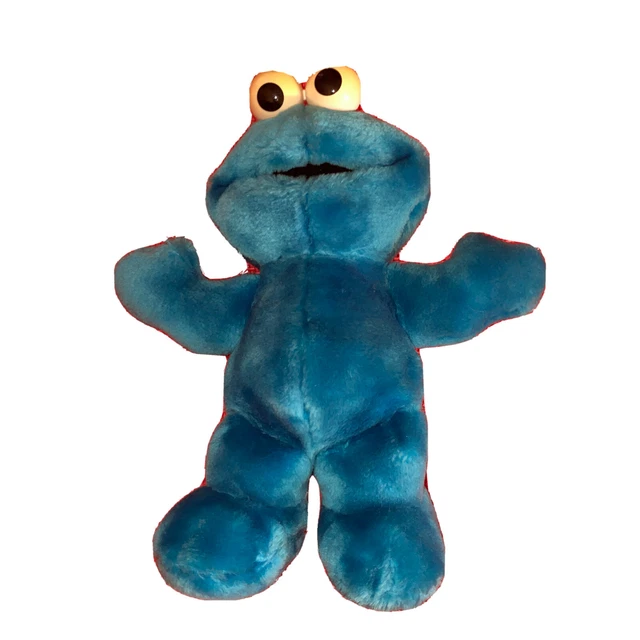 Fisher Price Sesame Street Soft Baby Cookie Monster Stuffed Plush Toy Figure 13"