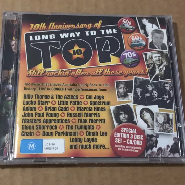 Long Way To The Top Live In Concert deux CD & DVD neufs dans leur emballage neuf emballé