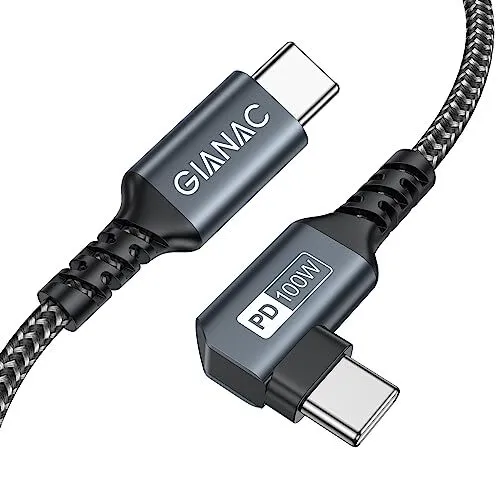 UGREEN Lot de 2 Câble USB C vers USB C PD 100W 5A 20V Câble USB Type C  Nylon Tressé Charge Rapide