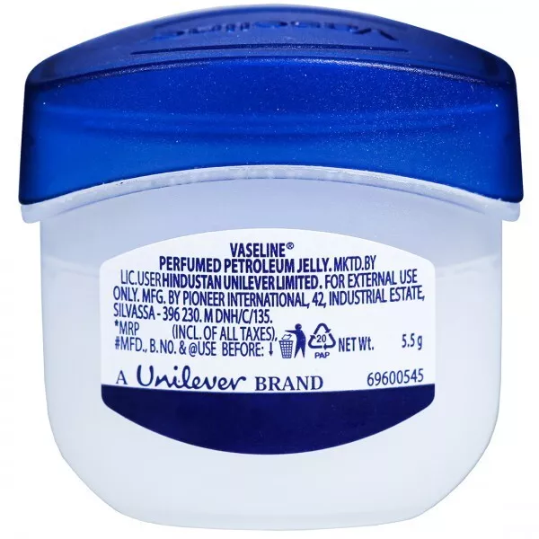 Vaseline Original Pétrole Gelée 5.5gm, Paquet De 15, Pour Fissuré, Sec Peau 3