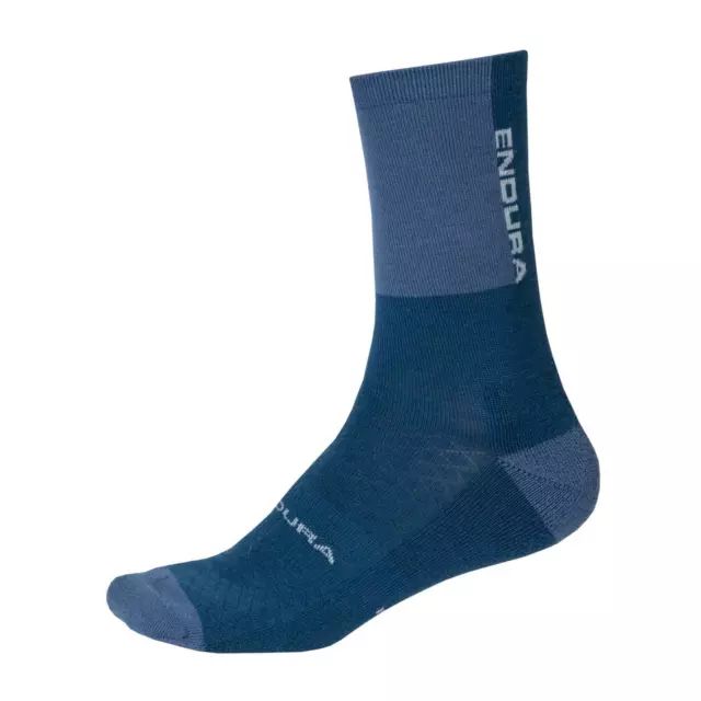 Endura BaaBaa Merino Winter Cycling Socks - Blueberry