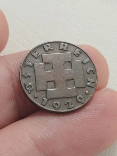 Coin, Austria, 2 Groschen, 1929, Bronze, KM:2837 Kayihan Coins T136