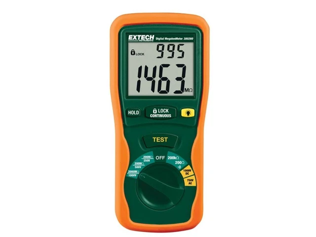 Extech 380260 Autoranging Digital Megohmmeter