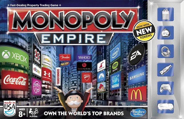 MONOPOLY EMPIRE BOARD Game Individual Replacement Pieces Parts UPick ...