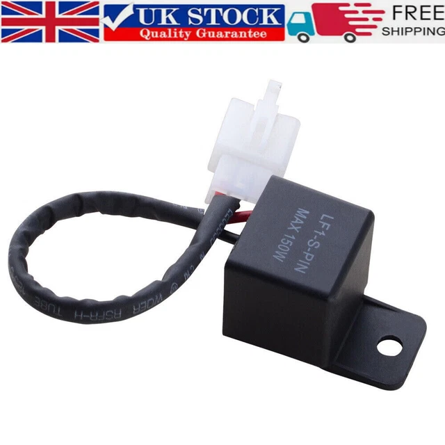 LED INDICATOR FLASHER Relay 2 pin For Yamaha R1 R6 FZ1 FZ6 FZ8 MT07