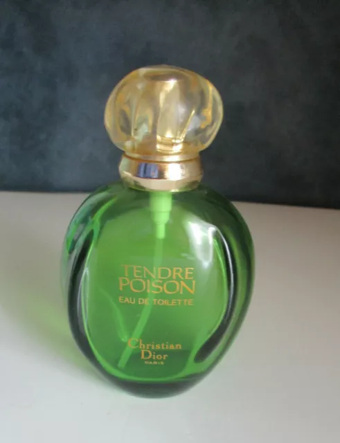 Vintage parfum Christian flacon vide vaporisateur 100 ml eau de toilette en TBE