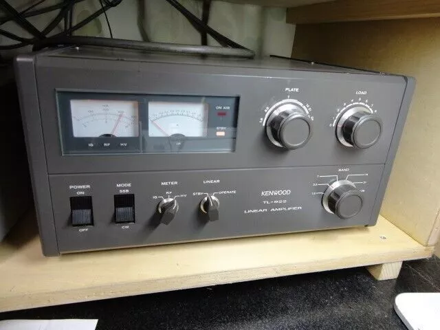 Kenwood TRIO TL-922 HAM Radio HF Amplificatore lineare 1kw con manuale...