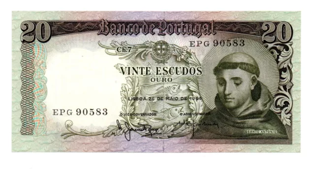 Portugal 20 escudos 1964 en muy buen estado/xf | 277