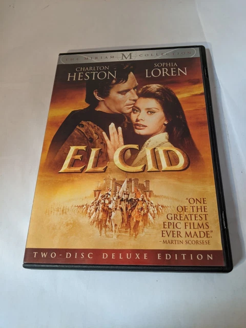 El Cid [Two-Disc Deluxe Edition] DVD GREAT CONDITION! Collection Rare FAST Ship