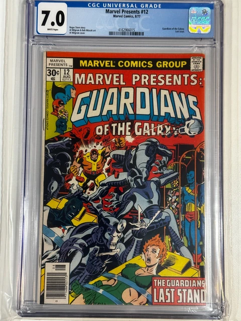 Mcu🔥Marvel Presents: Guardians Of The Galaxy #12 Comic🔥Cgc 7.0 Vf🔥Free Ship🔥