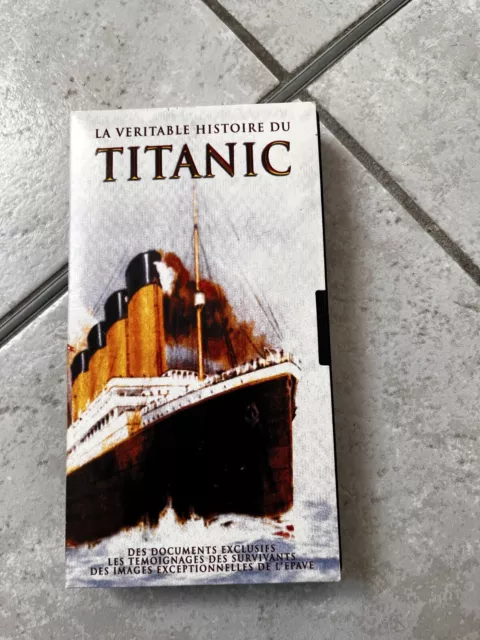 Cassette VHS La véritable histoire du TITANIC