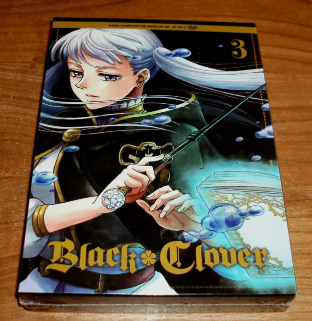 Black Clover 3 Saga Complète De Nean 3 DVD Neuf Scellé (Sans Ouvrir) R2