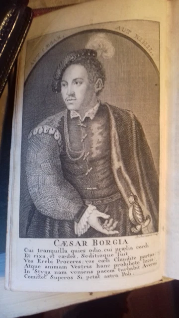 livre ancien 18 ème/ XVIII ème siécle/ LA VIE DU PAPE ET DE CESAR BORGIA/ 1732