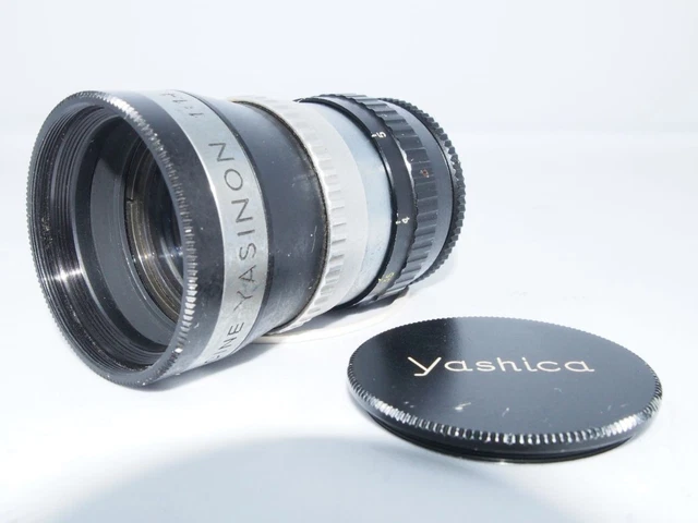 5 CINE LENS Complete Working YASHICA CINE YASHINON 38mm F1.4