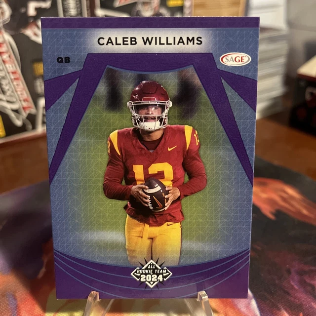 2024 SAGE FOOTBALL AllRookie Team Purple Caleb Williams 107 Chicago