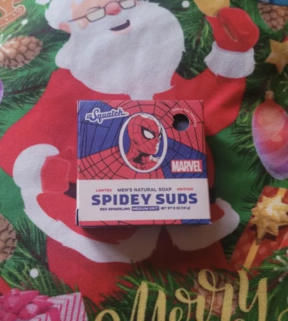 Marvel × Dr. Squatch Limited Edition Spiderman Soap - Spidey Suds