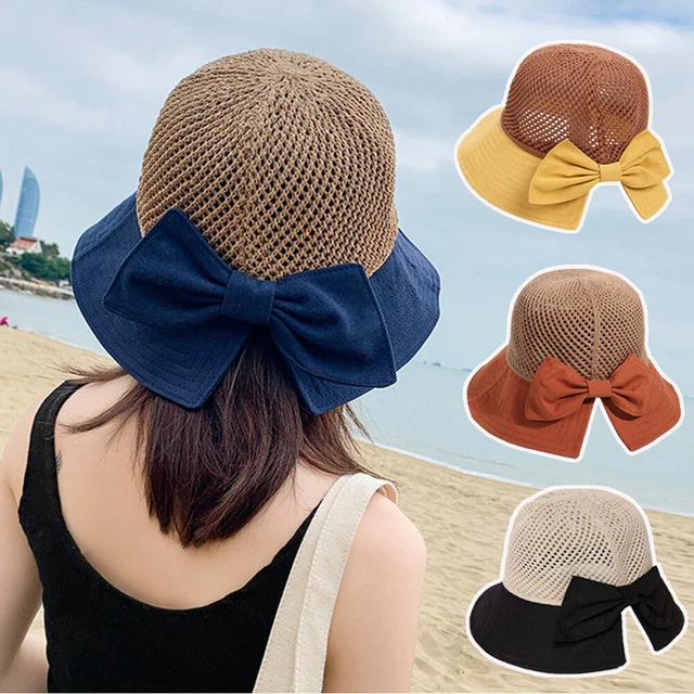 Casque-chapeau De Vélo Pour Femme – Bord Large 8,5 Cm, Protection ABS/EVA, UPF Intégré, Beige, Ajustement 60 Cm, Style Bucket Hat Chic