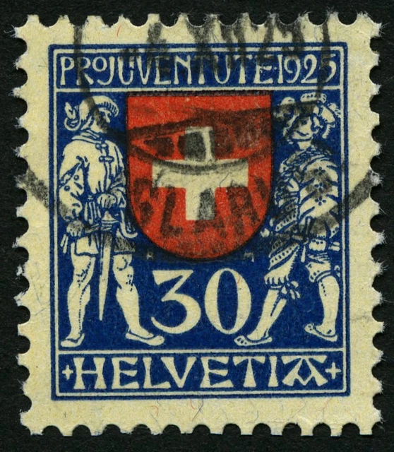 SCHWEIZ 217 o, 1925, 30 C. Pro Juventute, Pracht, Mi. 14.-