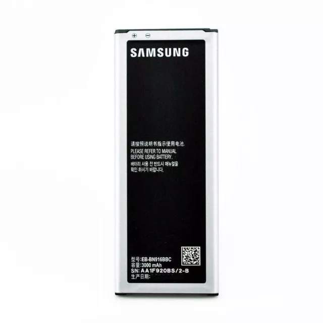 New OEM Battery Model EB-BN916BBE 3000 mAh Samsung Galaxy Note 4 Duos SM-N9100 2