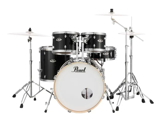 Pearl Export Series 5-piece Shell Pack Drum Kit - Jet Black