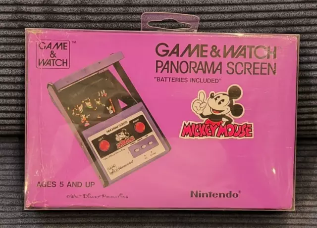 Game&Watch Mickey Mouse Panorama Nintendo Dc-95