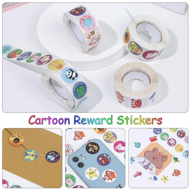 DECORATION ENCOURAGEMENT STICKER Children Kindergarten Cartoon Reward ...
