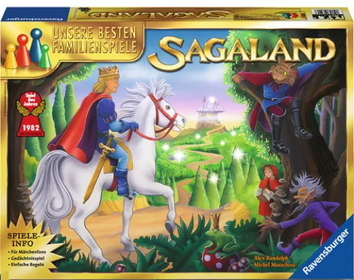Ravensburger Familienspiel Merkspiel Sagaland 26424