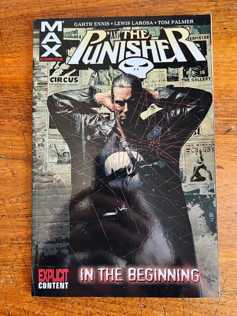 The Punisher In the Beginning Marvel Max Graphic Novel TPB Garth Ennis 1-6