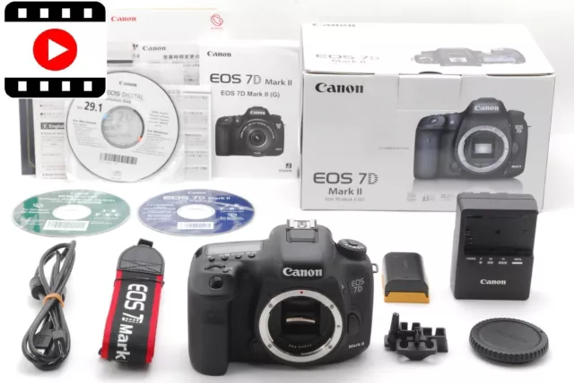 [NEAR MINT] Canon EOS 7D Mark II Body 20.2MP Digital SLR Camera From JAPAN #T15