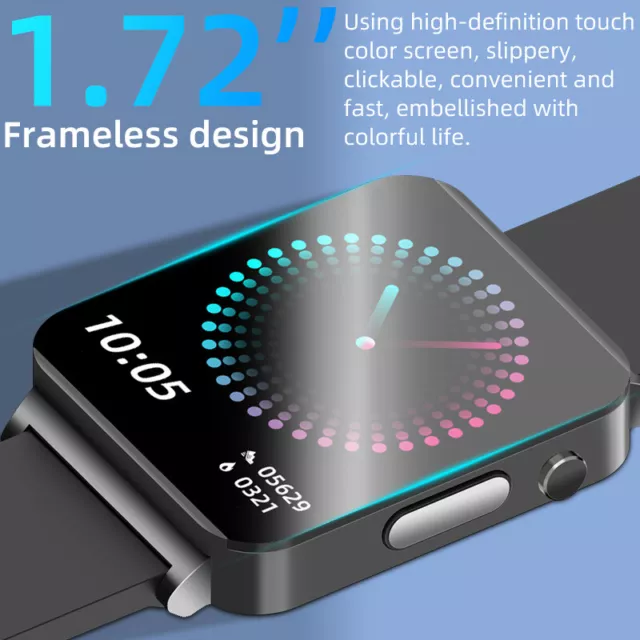 Sport Men Smart Watch Fitness Tracker Bluetooth Call Smartwatches Wristband IP67