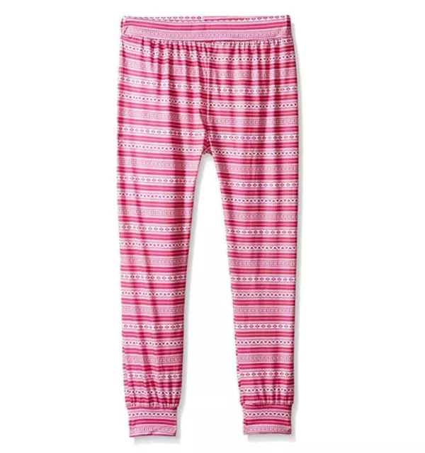 Dream Star - Girls' Aztec Print Drapey Jogger - Hibiscus - Size Meidum