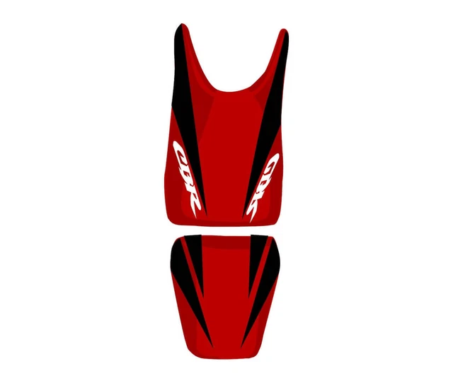 Housse De Selle Bleue Pour Honda MTX125R/MTX200R - Neuf, Adaptable - Pièce Rechange Moto