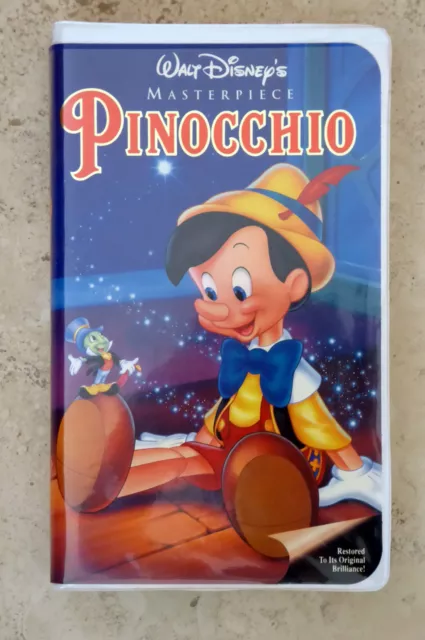 Walt Disney's Masterpiece Pinocchio 1993 Vhs   Sale!