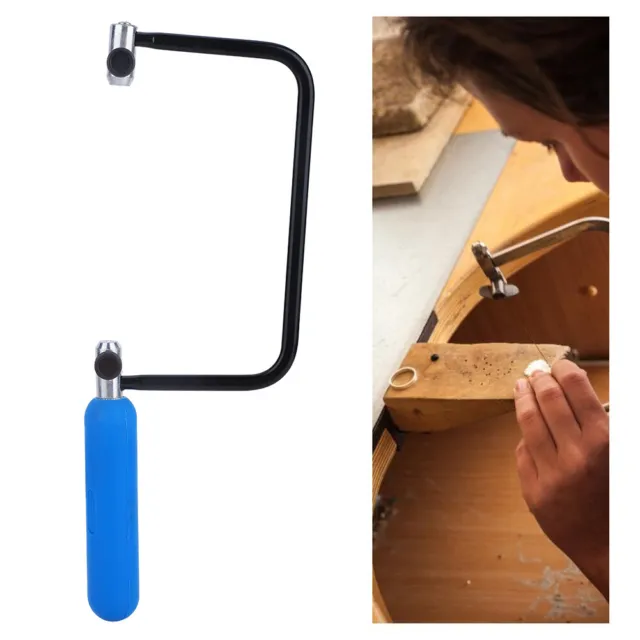 Adjustable U Shaped Hacksaw Saw Bow Frame DIY Jewelry Making Cutting Tool USP UK
