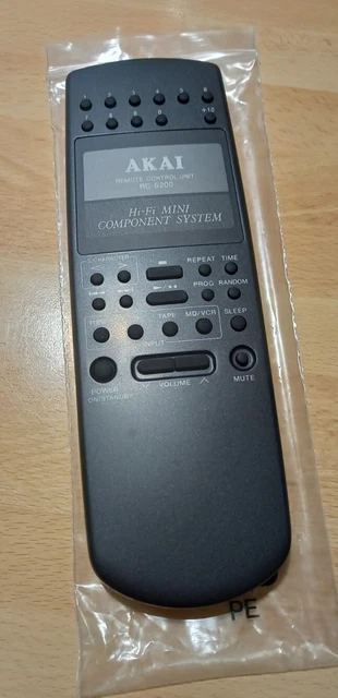 Télécommande Originale Akai RC-S90 - Pour Matériel Audio - Occasion Avec Garantie 6 Mois
